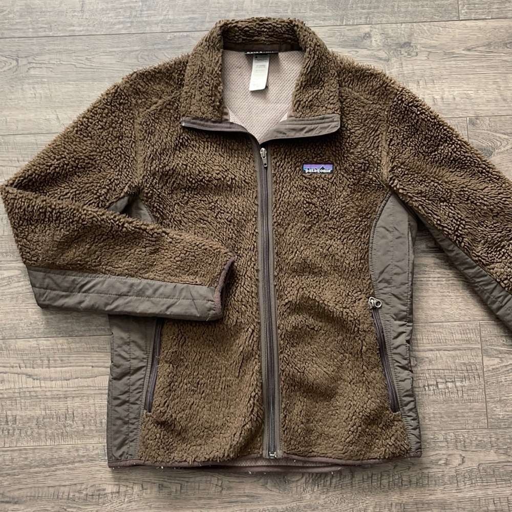 VINTAGE PATAGONIA WOMEN'S FULL ZIP PILE FLEECE JACKET 23071FA12